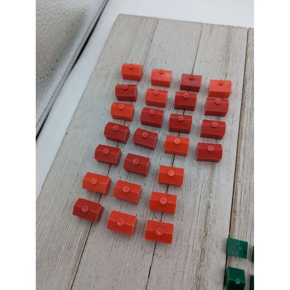 Vintage 1961 Monopoly Game Replacement Motels Houses Instructions Short Set #3 - Picture 4 of 4